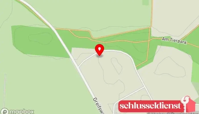 Karte von Metallbau Gerald Laarz Metallbauunternehmen in Wolgast