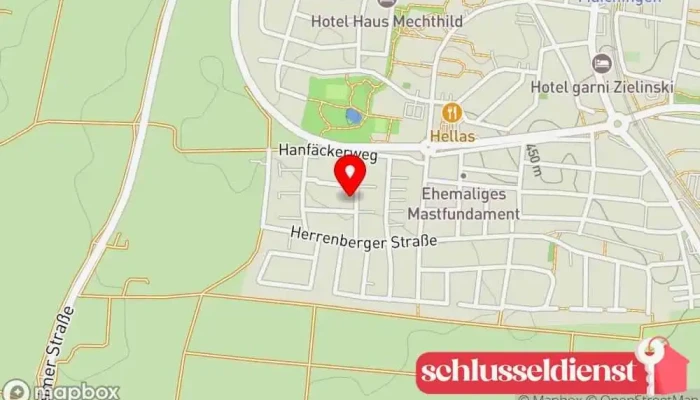 Karte von Metallbau Grander Metallbauunternehmen in Sindelfingen