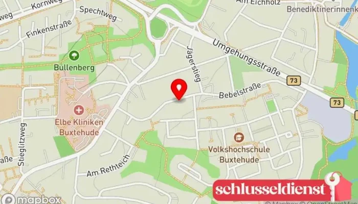 Karte von Metallbau Hecht GmbH Metallbauunternehmen in Buxtehude
