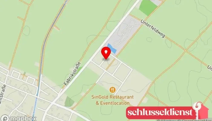Karte von Metallbau Hessler Metallbauunternehmen in Wehringen