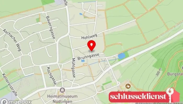Karte von Metallbau Hofmann Metallbauunternehmen in Nüdlingen