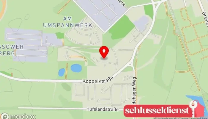 Karte von Metallbau Kolle Metallbauunternehmen in Stralsund