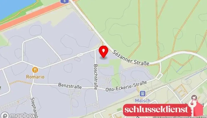 Karte von Metallbau Kunschner GmbH Metallbauunternehmen in Malsch