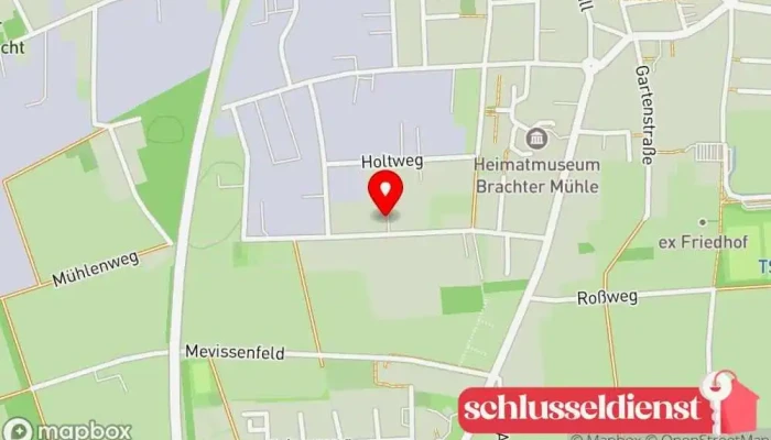 Karte von Metallbau Lukosch Metallbauunternehmen in Brüggen