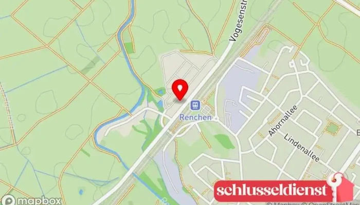 Karte von MetallBau Maier Metallbauunternehmen in Renchen