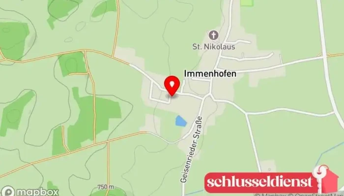 Karte von Metallbau Mair Metallbauunternehmen in Ruderatshofen