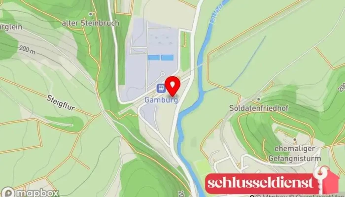Karte von Metallbau Menig Metallbauunternehmen in Werbach
