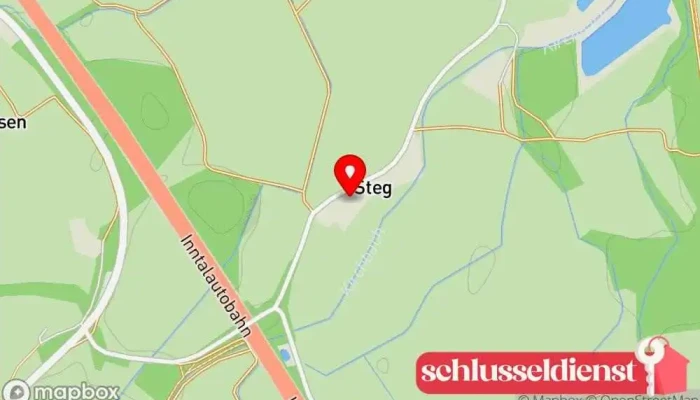 Karte von Metallbau Michael Kurz Metallbauunternehmen in Brannenburg