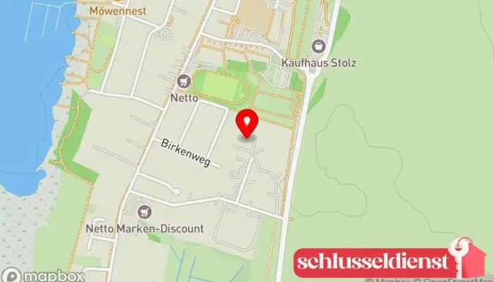 Karte von Metallbau Müller GmbH Metallbauunternehmen in Rechlin