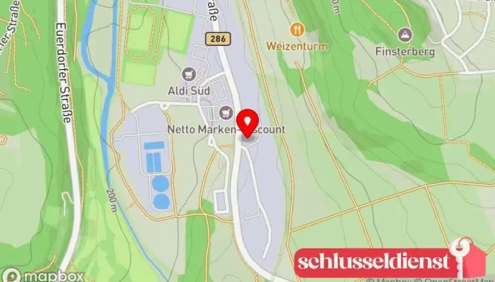 Karte von Metallbau Otto Kröckel, Inh. Walter Kröckel Metallbauunternehmen in Bad Kissingen