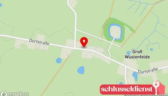 Karte von Metallbau Pieper GmbH Metallbauunternehmen, Metallverarbeitungsunternehmen in Groß Wüstenfelde