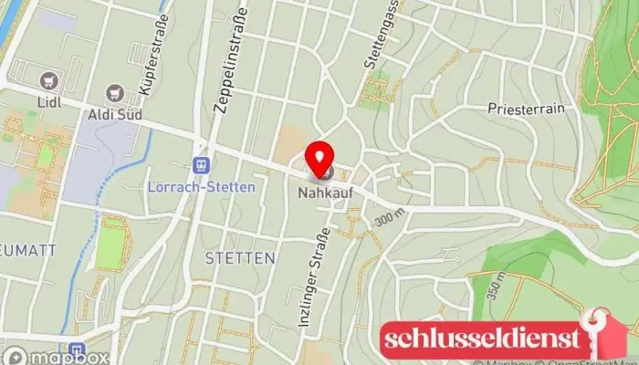 Karte von Metallbau Schiling Metallbauunternehmen in Lörrach