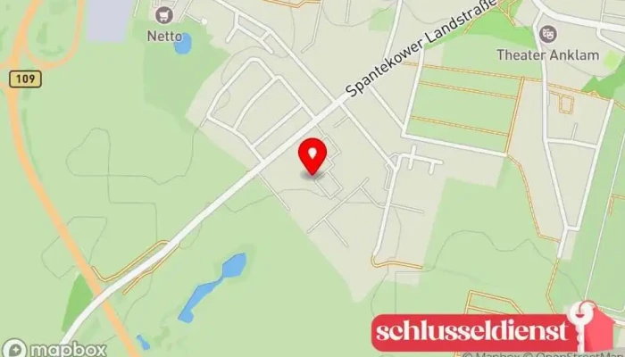 Karte von Metallbau Schumacher Metallbauunternehmen in Anklam