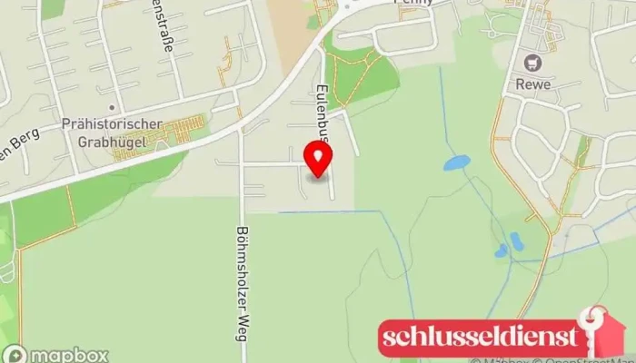 Karte von Metallbau Steffen Höpken Metallverarbeitungsunternehmen, Türenhersteller, Zaunbauer, Metallwarenhersteller, Geländeranbieter, Treppenbauunternehmen in Reppenstedt