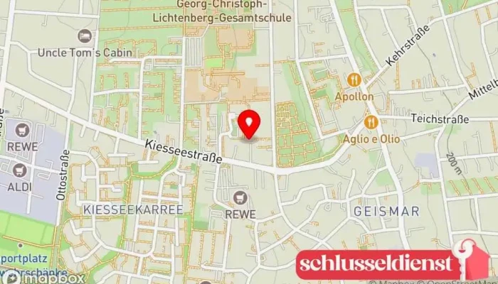 Karte von Metallbau Vespermann Metallbauunternehmen in Göttingen