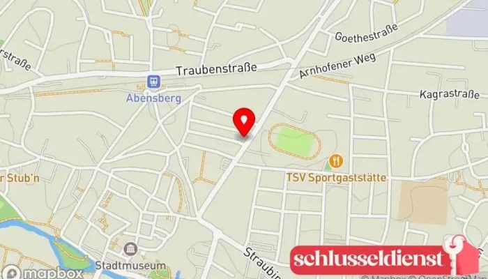Karte von Metallbau Vogel Metallbauunternehmen in Abensberg