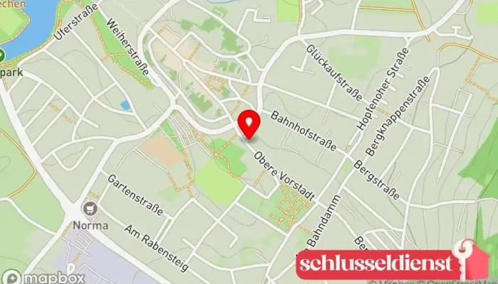 Karte von Metallbau Waldmann GmbH Metallbauunternehmen in Auerbach in der Oberpfalz