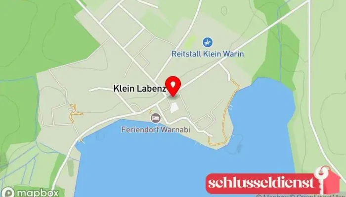 Karte von Metallbau Willsch Metallbauunternehmen in Warin