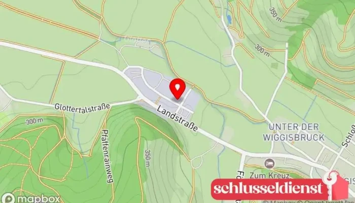 Karte von Metallbau Zeh Metallbauunternehmen in Glottertal