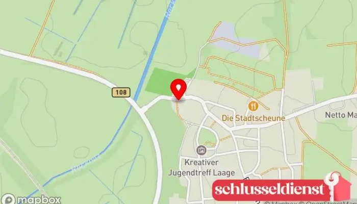Karte von Metallbau+Montagetechnik Engemann GmbH Metallbauunternehmen in Laage