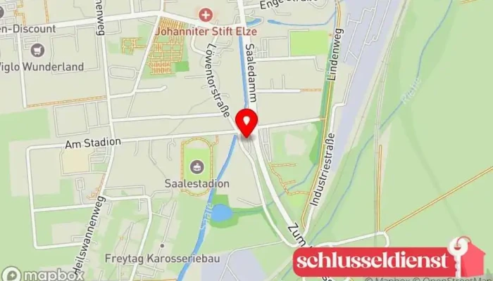 Karte von Metallbildnerei Wienckowski Metallwerkstatt in Elze
