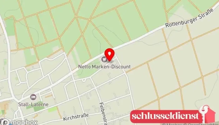 Karte von Metalldesign De Santis Metallbauunternehmen in Hirrlingen