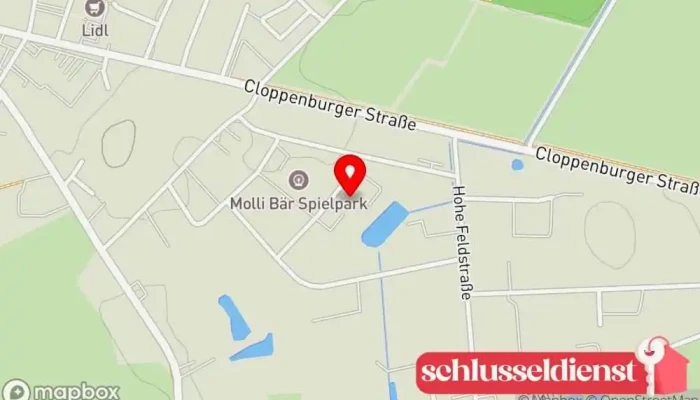 Karte von Metallex Metallbauunternehmen in Molbergen