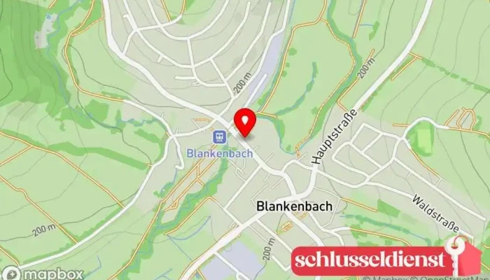 Karte von Metallgestaltung Wanecek Metallbauunternehmen in Blankenbach