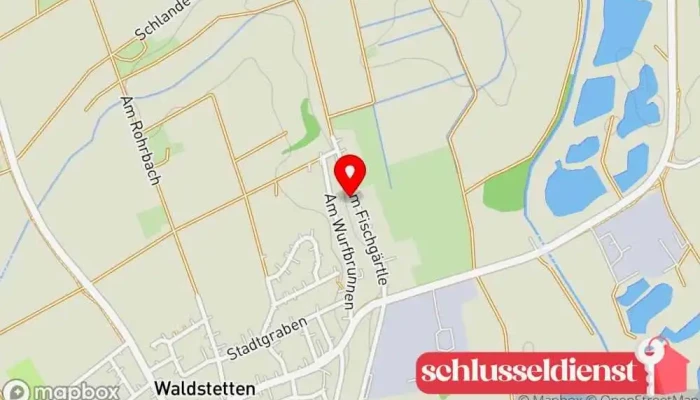 Karte von Metallmanufaktur Lipp Metallverarbeitungsunternehmen in Waldstetten