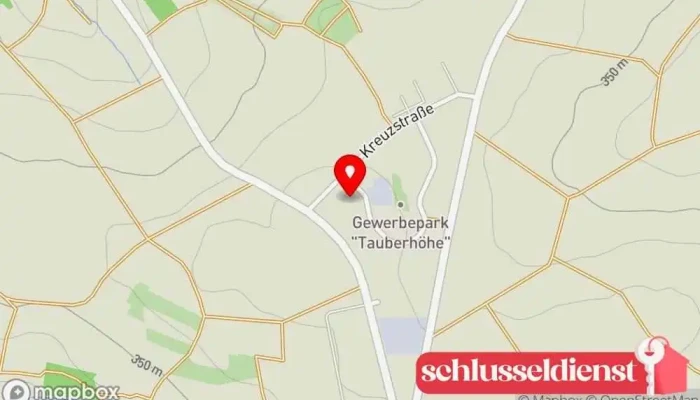 Karte von Metallwerk Christian Michel Metallbauunternehmen in Weikersheim