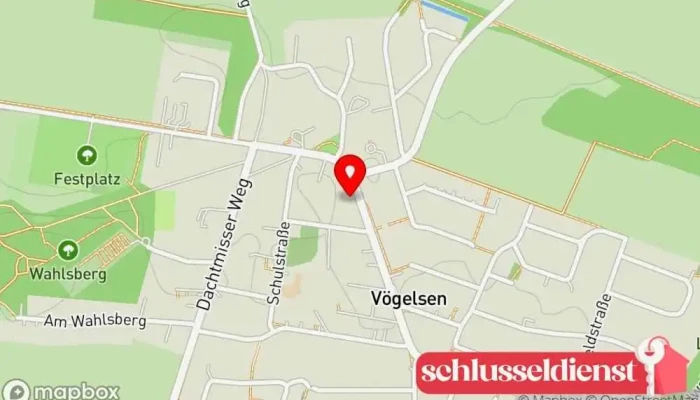 Karte von Metterhausen Metalltechnik GmbH Maschinenbauunternehmen, Metallverarbeitungsunternehmen in Vögelsen