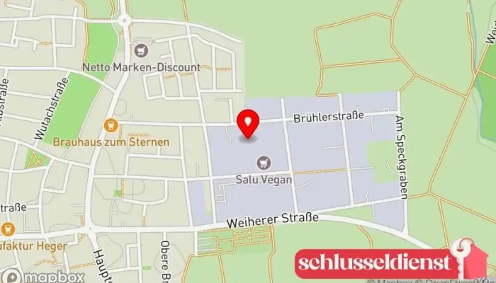 Karte von Mezger Stahl- und Maschinenbau Stahlhersteller, Maschinenbauunternehmen, Metallwerkstatt in Hambrücken