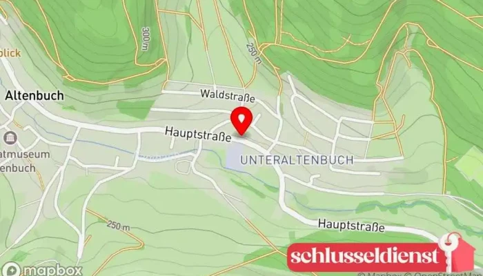 Karte von Michael Ruppert Bäckerei in Altenbuch