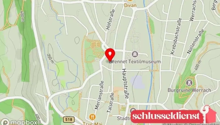 Karte von Michael Zimmermann Schlosserei/Metallbau Metallwerkstatt in Wehr