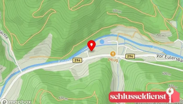 Karte von Möcke Stahlbau-Schlosserei Treppenbauunternehmen, Handwerk, Schlüsseldienst, Metallbauunternehmen, Stahlbauunternehmen, Schweißbetrieb in Schiltach