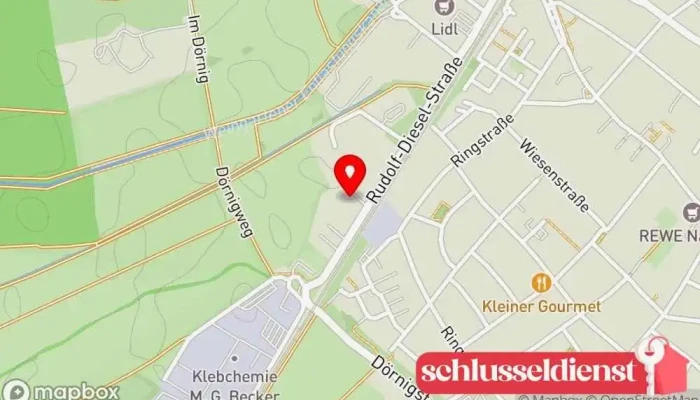 Karte von Mockler Metallbau Metallbauunternehmen, Metallverarbeitungsunternehmen, Treppenbauunternehmen in Weingarten (Baden)