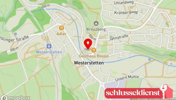 Karte von Musikverein Westerstetten e.V. Musikclub in Westerstetten