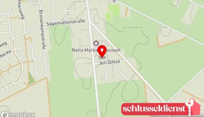 Karte von Nacke & Tangermann GmbH Auftragnehmer in Uetze