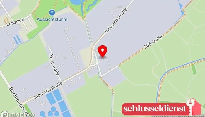 Karte von NE Metall- und Stahlmanufaktur Metallbauunternehmen in Edewecht