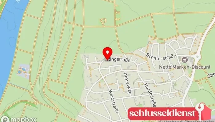 Karte von Neckarwestheimer Torbau Handwerk, Garagentoranbieter, Metallbauer in Neckarwestheim
