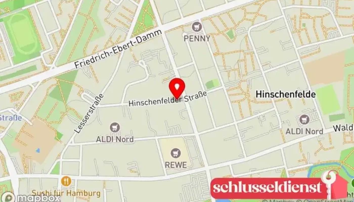 Karte von Niemeyer Stahlbau und Schlosserei GmbH Stahlbauunternehmen, Metallbauunternehmen, Metallwerkstatt in Hamburg