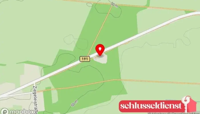 Karte von NORDOEL Tankstelle Tankstelle, Tankstelle für alternative Kraftstoffe in Malliß