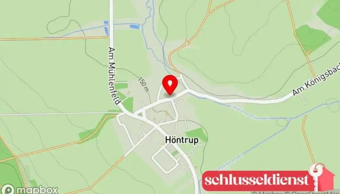 Karte von O. Mengedoht Metallbau GmbH Metallbauunternehmen in Blomberg