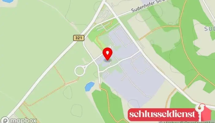 Karte von Oertel & Soehne Metallverarbeitungsunternehmen, Blechanbieter in Hagenow