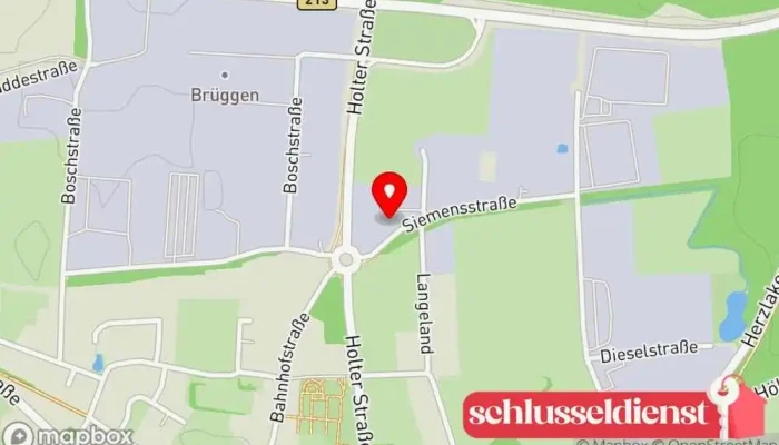 Karte von Ofen Studio Herzlake Geschäft in Herzlake