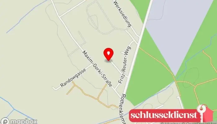 Karte von Olaf Knedel Schlüsseldienst Graveur in Löcknitz