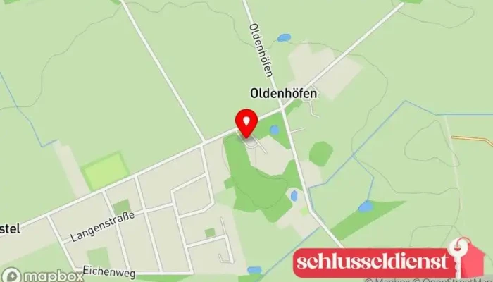 Karte von Oster Metallbau GmbH Metallbauunternehmen in Scheeßel
