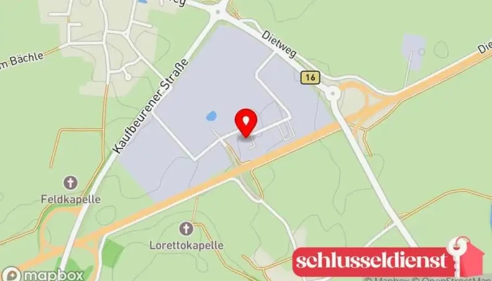 Karte von Paul Bachinger Schrotthändler in Gewerbepark 25