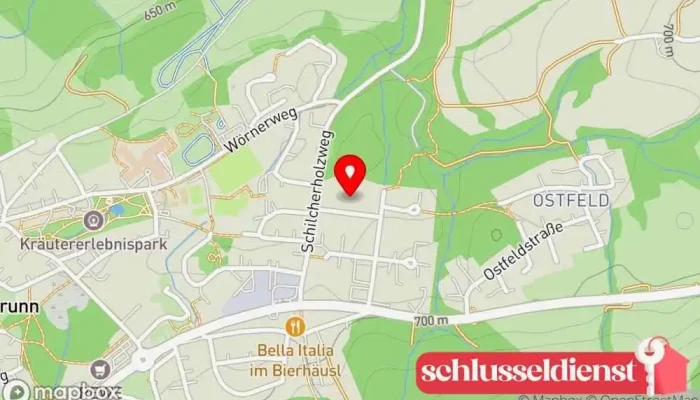 Karte von Peschl Metallbau Auftragnehmer in Bad Heilbrunn
