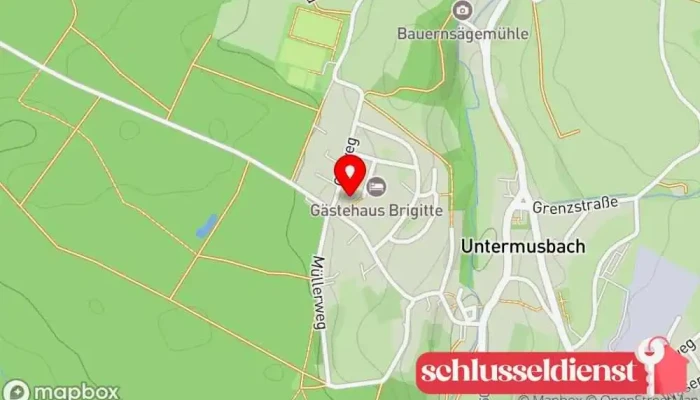 Karte von Peter Anker Metallbau Metallbauunternehmen in Freudenstadt